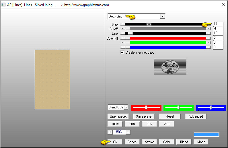 Effecten - Insteekfilters - AP [Lines] - Lines - SilverLining