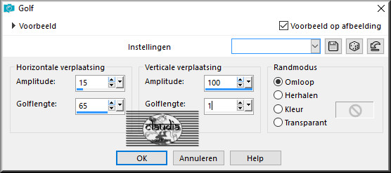 Effecten - Vervormingseffecten - Golf