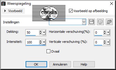 Effecten - Reflectie effecten - Weerspiegeling