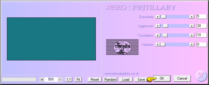 Effecten - Insteekfilters - xero - Fritillary