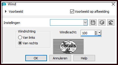 Effecten - Vervormingseffecten - Wind