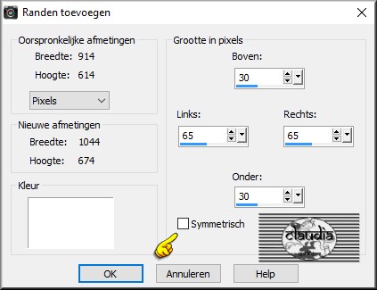 Afbeelding - Randen toevoegen 