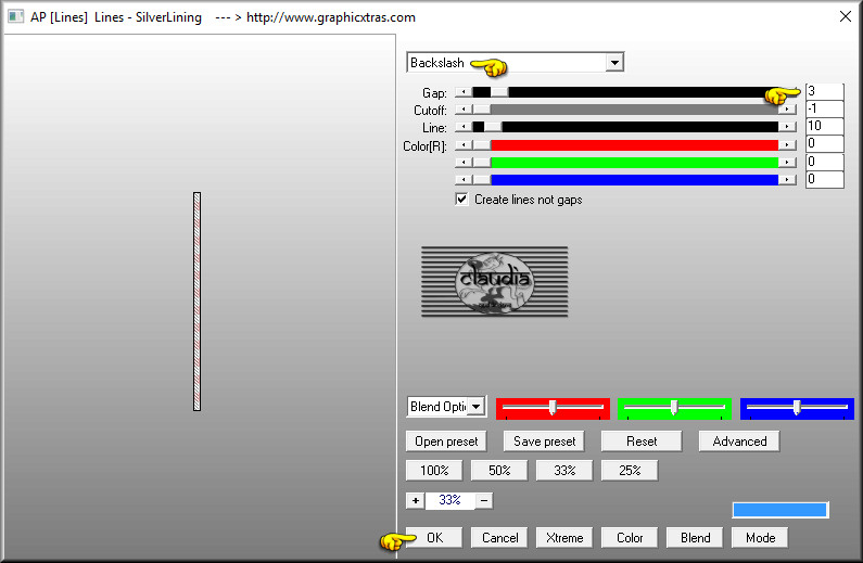 Effecten - Insteekfilters - AP [Lines] - Lines - SilverLining