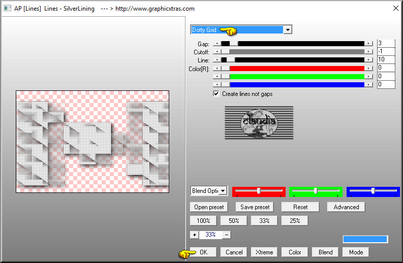 Effecten - Insteekfilters - AP [Lines] - Lines - SilverLining