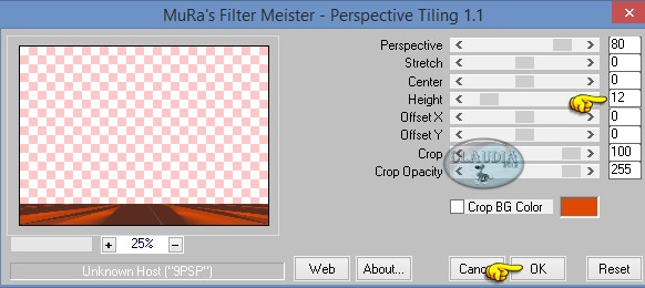 Effecten - Insteekfilters - MuRa's Meister - Perspective Tiling