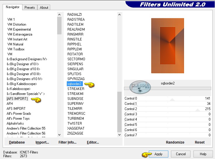 Effecten - Insteekfilters - <I.C.NET Software> - Filters Unlimited 2.0 - [AFS IMPORT] - sqborder2