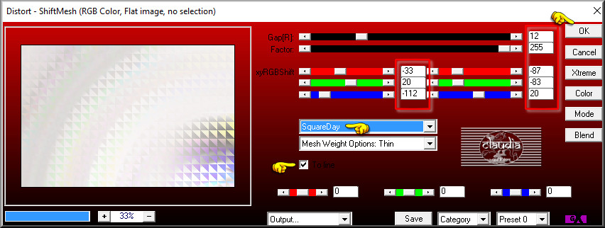 Effecten - Insteekfilters - AP 01 [Innovations] - Distort - ShiftMesh