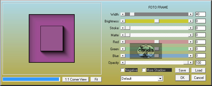 Effecten - Insteekfilters - AAA Frames - Foto Frame