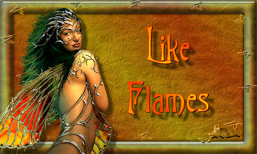 Titel Les : Like Flames van Sille