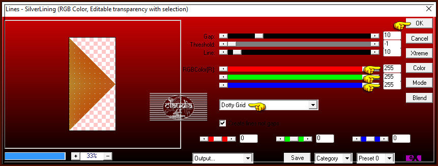 Effecten - Insteekfilters - AP 01 [Innovations] - Lines - SilverLining