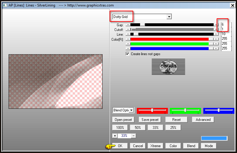 Effecten - Insteekfilters - AP [Lines] - Lines - SilverLining