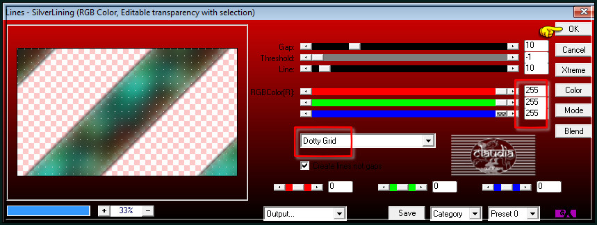 Effecten - Insteekfilters - AP [Lines] - Lines - SilverLining