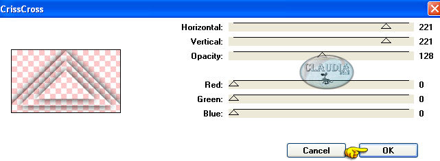 Effecten - Insteekfilters - Tormentia - CrissCross