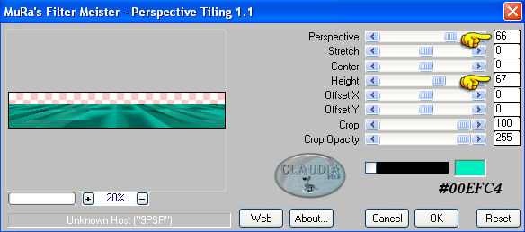 Effecten - Insteekfilters - MuRa's Meister - Perspective Tiling