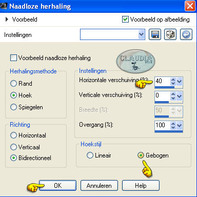 Effecten - Afbeeldingseffecten - Naadloze herhaling