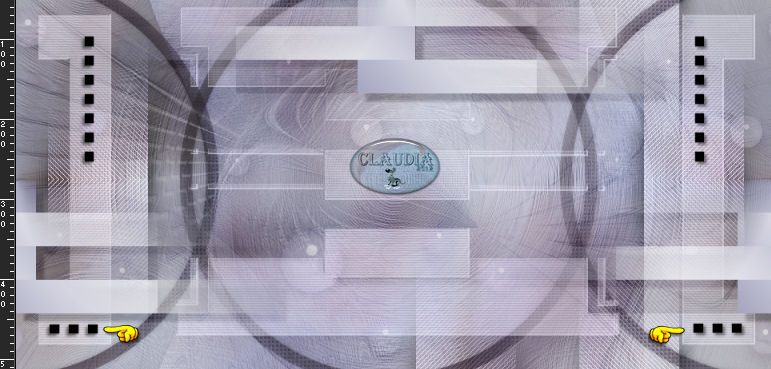 Plaats het element iets omlaag zoals op het voorbeeld