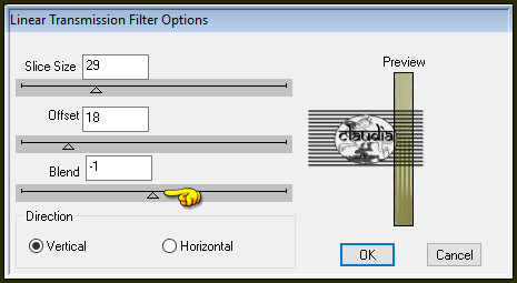 Effecten - Insteekfilters - dsb flux - Linear Transmission