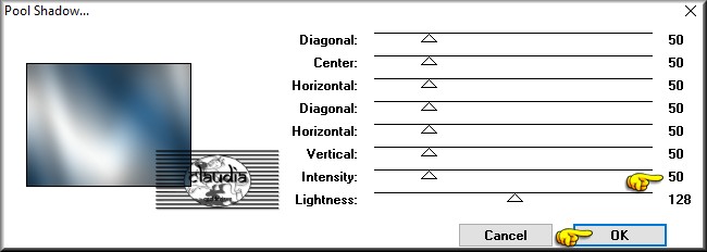 Effecten - Insteekfilters - Tramages - Pool Shadow