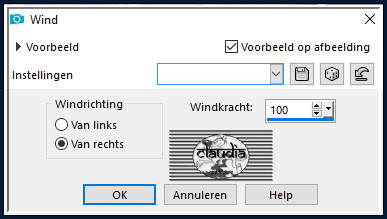 Effecten - Vervormingseffecten - Wind