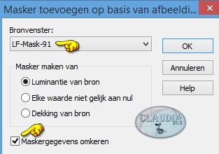 Lagen - Nieuwe maskerlaag - Uit afbeelding