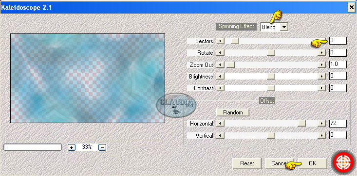 Effecten - Insteekfilters - Medi - Kaleidoscope 2.1