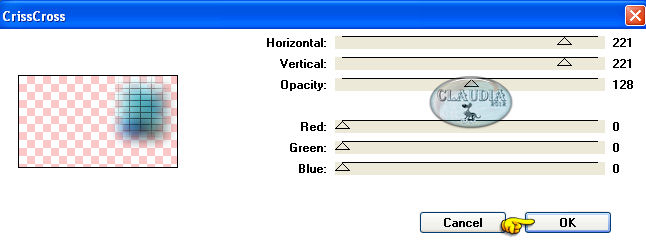 Effecten - Insteekfilters - Tormentia - CrissCross