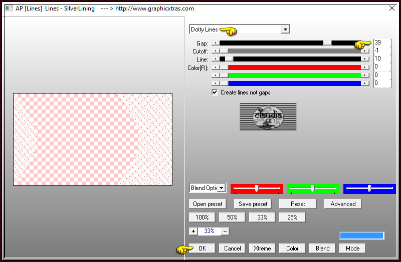 Effecten - Insteekfilters - AP [Lines] - Lines - SilverLining