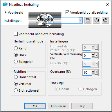 Effecten - Afbeeldingseffecten - Naadloze herhaling 