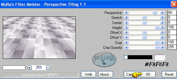 Effecten - Insteekfilters - MuRa's Meister - Perspective Tiling