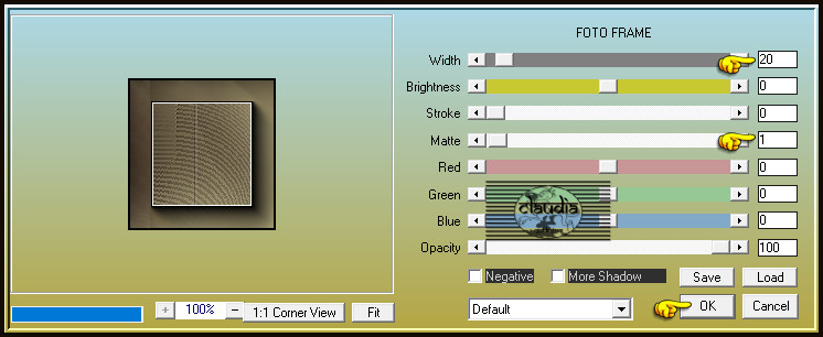 Effecten - Insteekfilters - AAA Frames - Foto Frame 