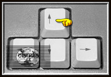 Schuif het kadertje iets omhoog door middel van de pijltjes toetsen op het toetsenbord