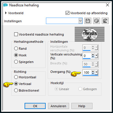 Effecten - Afbeeldingseffecten - Naadloze herhaling