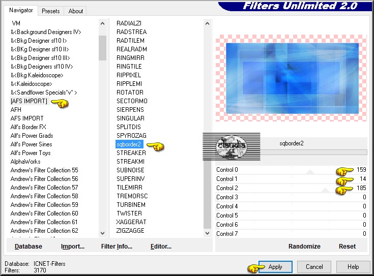 Effecten - Insteekfilters - <I.C.NET Software> - Filters Unlimited 2.0 - [AFS IMPORT] - sqborder2