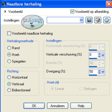 Effecten - Afbeeldingseffecten - Naadloze herhaling 