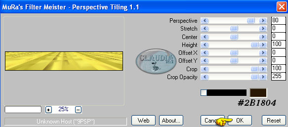 Effecten - Insteekfilters - MuRa's Meister - Perspective Tiling