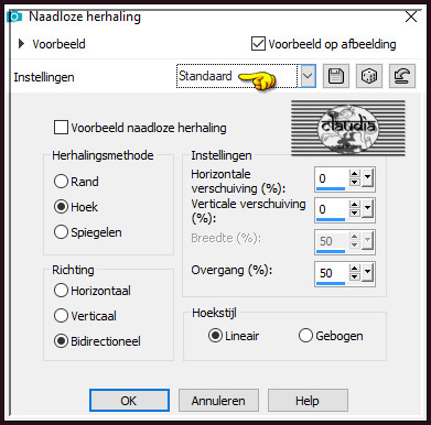 Effecten - Afbeeldingseffecten - Naadloze herhaling 