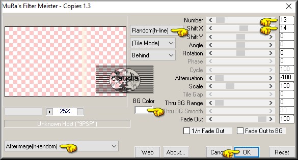 Effecten - Insteekfilters - MuRa's Meister - Copies