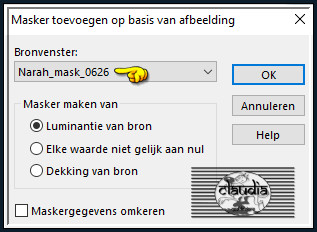 Lagen - Nieuwe maskerlaag - Uit afbeelding