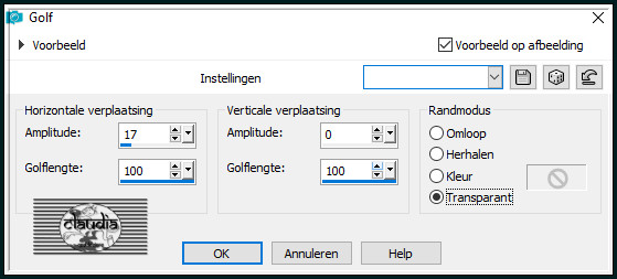 Effecten - Vervormingseffecten - Golf 