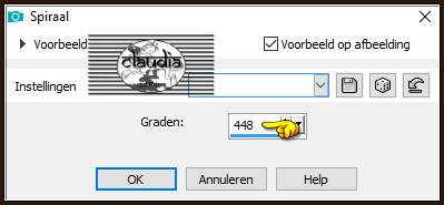 Effecten - Vervormingseffecten - Spiraal