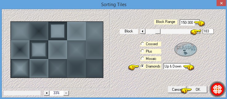 Effecten - Insteekfilters - Mehdi - Sorting Tiles