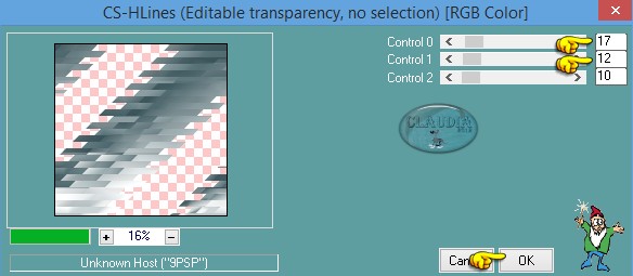 Instellingen filter Carolaine and Sensibility - CS-HLine