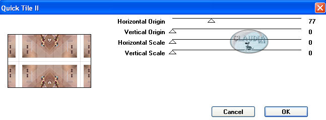 Instellingen filter Graphics Plus - Quick Tile II