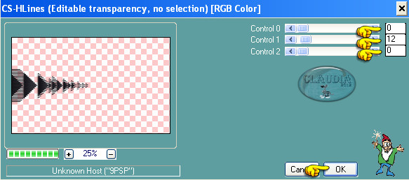 Instellingen filter Carolaine and Sensibility - CS-HLines