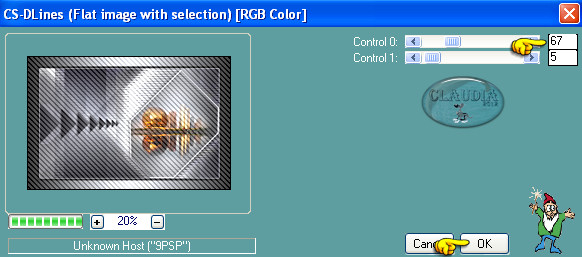 Instellingen filter Carolaine and Sensibility - CS-DLines