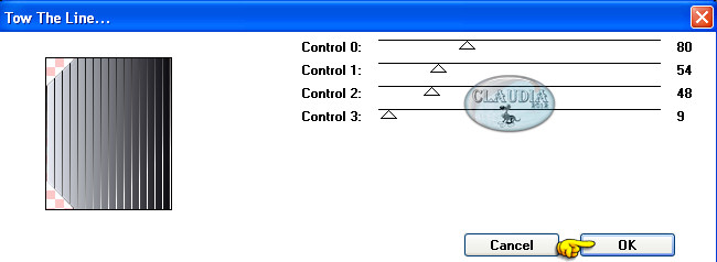 Instellingen filter Tramages - Tow The Line