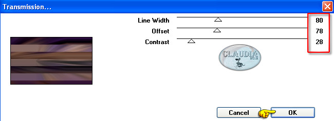 Instellingen filter VM Extravaganza - Transmission