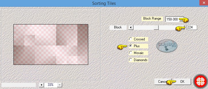 Instellingen filter Mehdi - Sorting Tiles