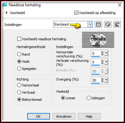 Effecten - Afbeeldingseffecten - Naadloze herhaling