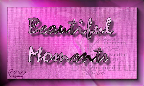 Titel Les : Beautiful Moments van Luisa